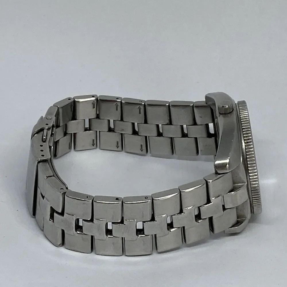 Fossil AM3692 Women's Stainless Steel Silver Analog Dial Quartz Watch HO432